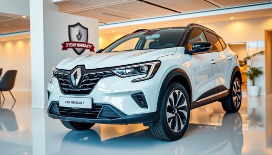 Renault Announces 3-Year Warranty Plan for New Vehicles