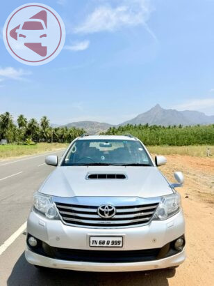 2014 Toyota Fortuner 4×2 Automatic Diesel SUV for Sale in Periyakulam, TN – ₹16 Lakhs | Single Owner