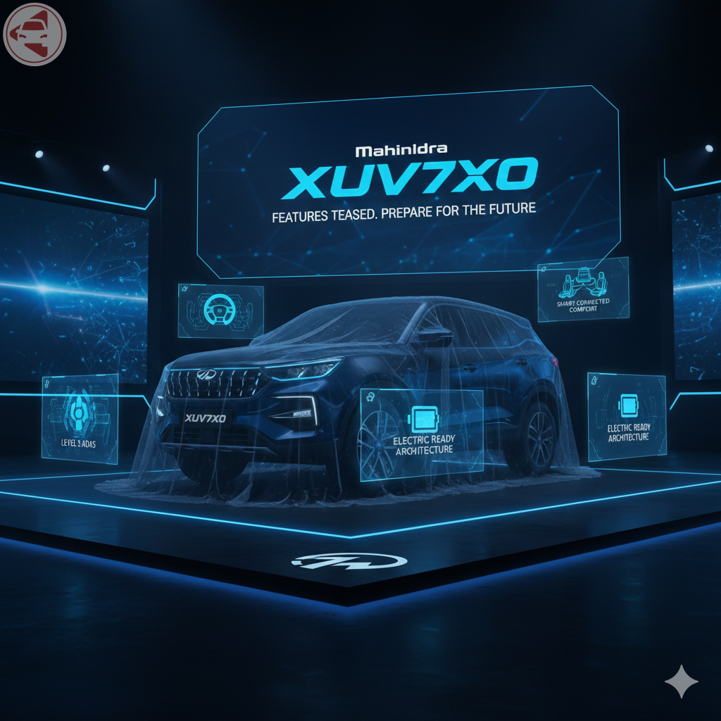 Mahindra XUV 7XO Features Teased: Triple-Screen SUV Launching January 2026 Mahindra XUV 7XO Features Teased